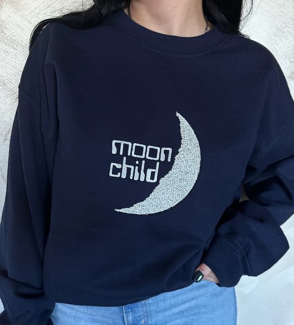 MOONCHILD - oversize sweatshirt/tshirt