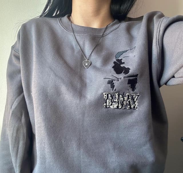 'D-DAY' by Agust D oversize sweatshirt/t-shirt — photo 4