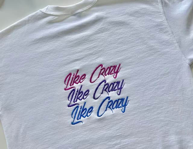 Like crazy - oversize sweatshirt/t-shirt — photo 5