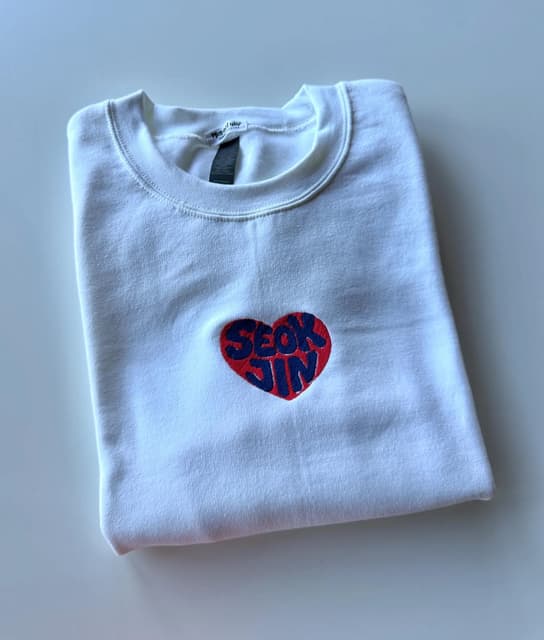 Seokjin - oversize sweatshirt — photo 3