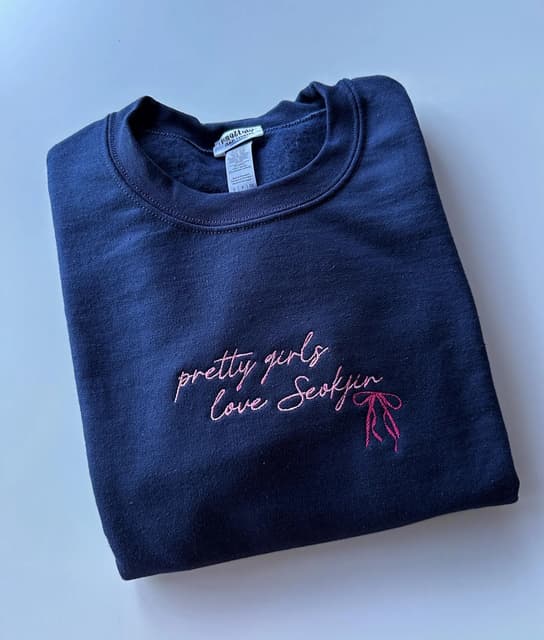 Seokjin - oversize sweatshirt — photo 2