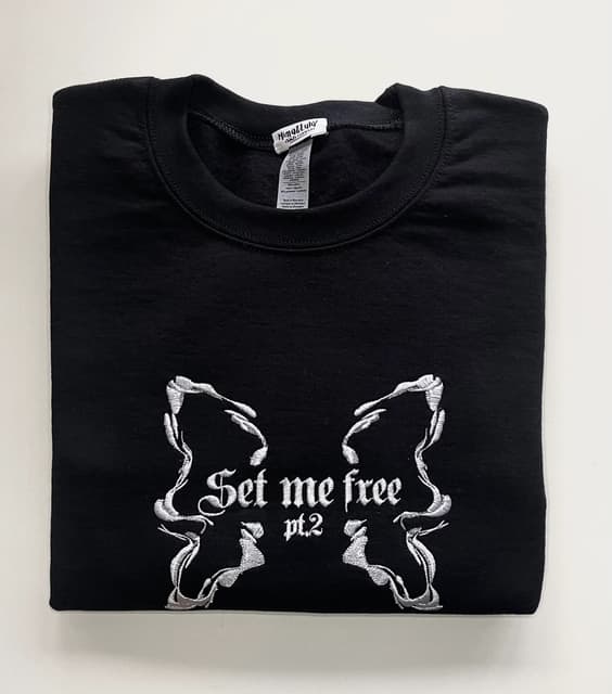 Set me free - oversize sweatshirt/t-shirt — photo 3