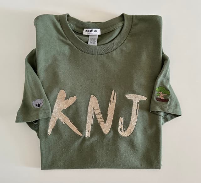 'KNJ - Kim Namjoon' oversize sweatshirt/t-shirt — photo 2