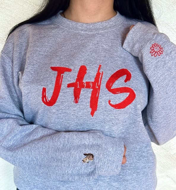'JHS - Jung Hoseok' oversize sweatshirt — photo 3