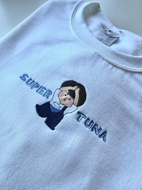 SUPERTUNA - oversize sweatshirt/tshirt