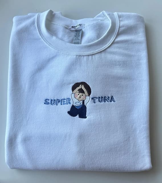 SUPERTUNA - oversize sweatshirt/tshirt — photo 2