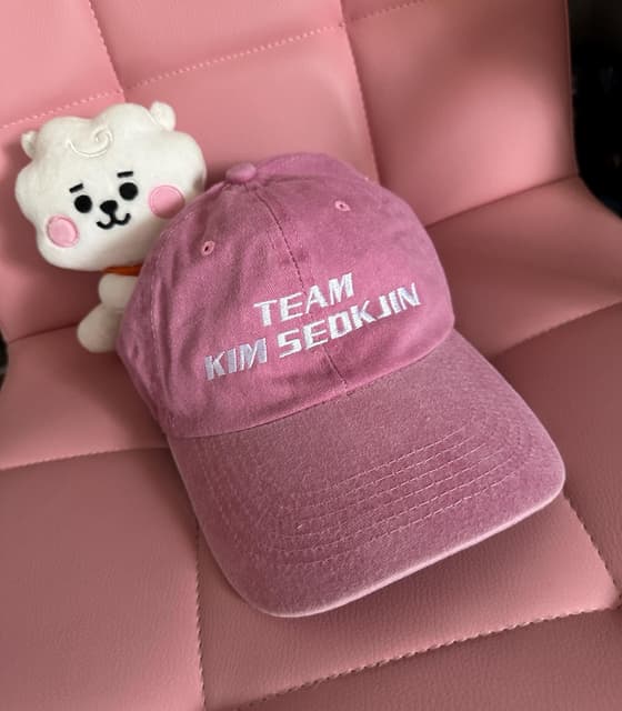 TEAM KIM SEOKJIN - baseball cap hat