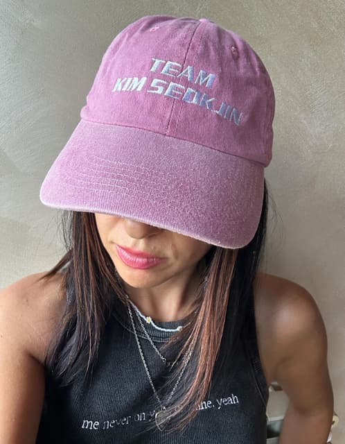 TEAM KIM SEOKJIN - baseball cap hat — photo 5