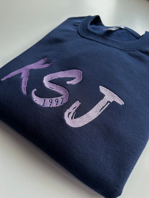 'KSJ - Kim Seokjin' oversize sweatshirt/t-shirt
