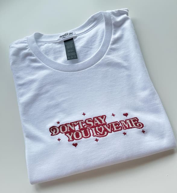 DON'T SAY YOU LOVE ME - oversize sweatshirt/tshirt