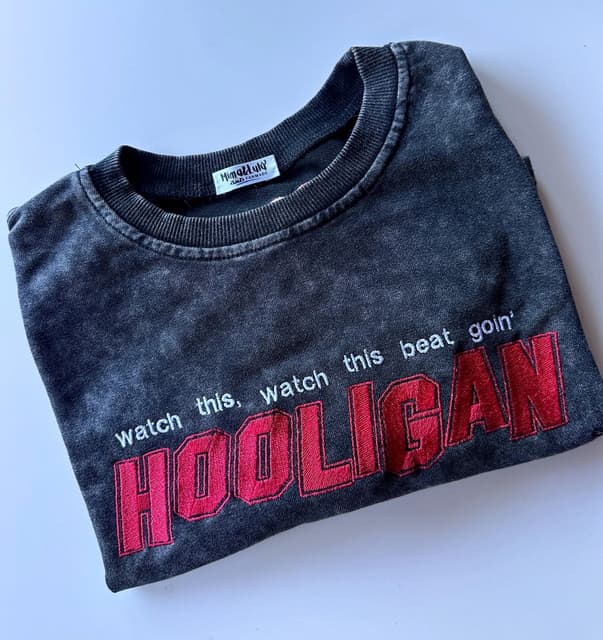 'Hooligan' oversize crop top — photo 2