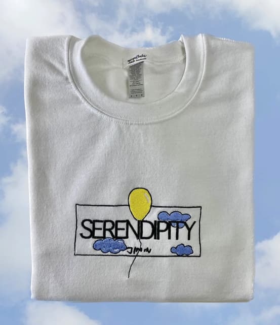 Serendipity - oversize sweatshirt — photo 2