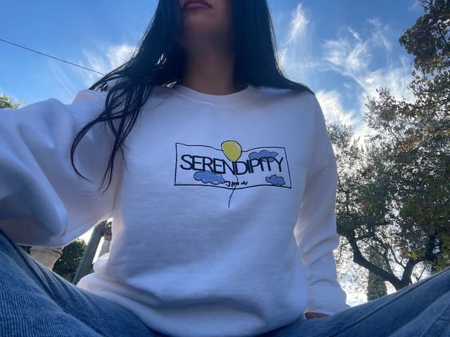 Serendipity - oversize sweatshirt — photo 4