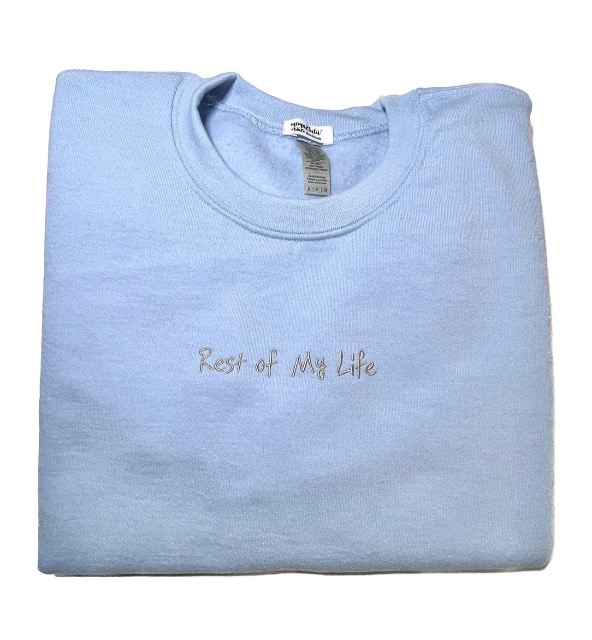 Rest of my life - oversize sweatshirt/t-shirt — photo 8