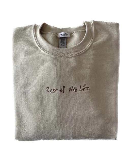 Rest of my life - oversize sweatshirt/t-shirt — photo 7