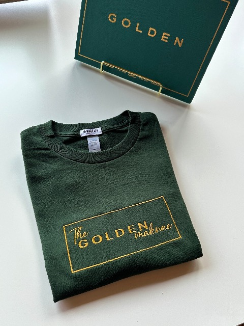 Golden - oversize sweatshirt/t-shirt — photo 5