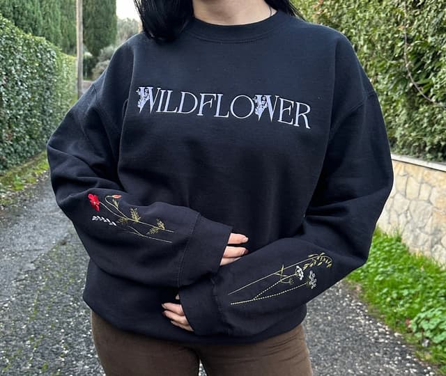 'Wildflower' - oversize sweatshirt — photo 3