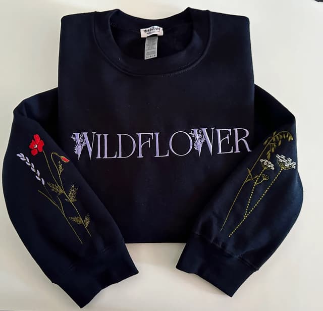 'Wildflower' - oversize sweatshirt — photo 2