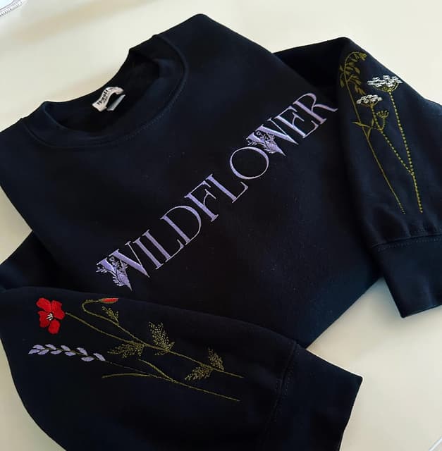 'Wildflower' - oversize sweatshirt