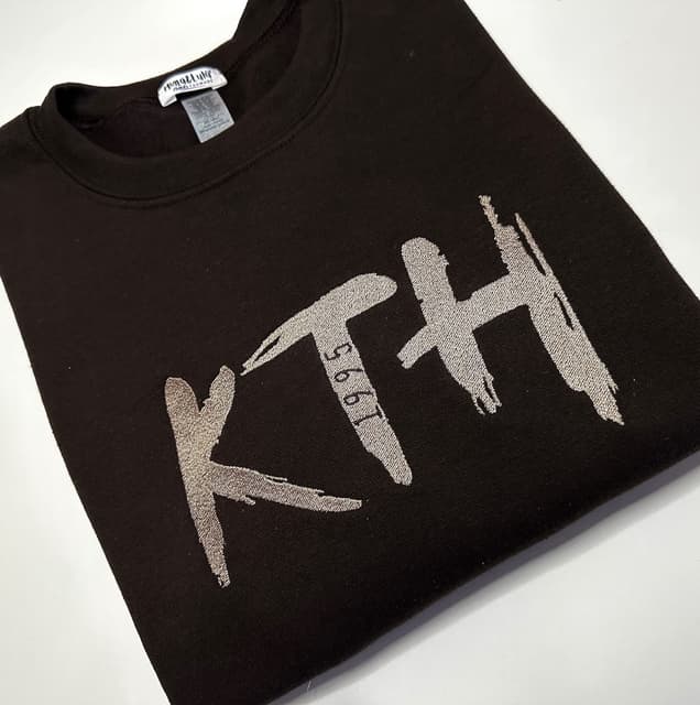 'KTH - Kim Taehyung' oversize sweatshirt