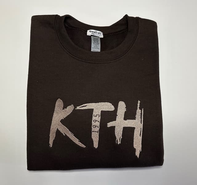 'KTH - Kim Taehyung' oversize sweatshirt — photo 2