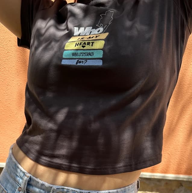 Who - crop top — photo 4
