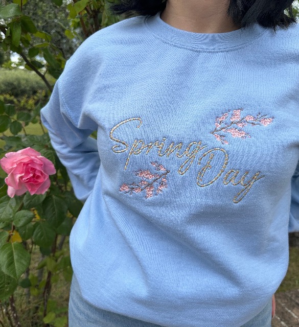  Spring Day - oversize sweatshirt/t-shirt — photo 3