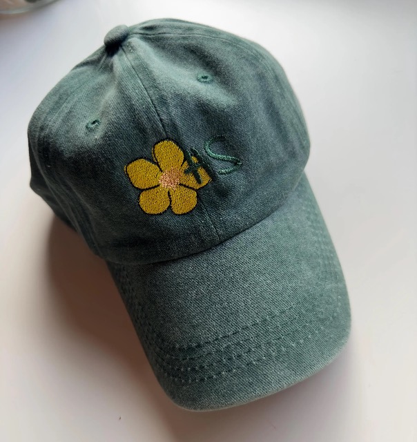 bias birth flower - crop top/baseball cap — photo 13