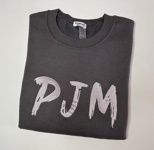 'PJM - Park Jimin' oversize sweatshirt/t-shirt — photo 2
