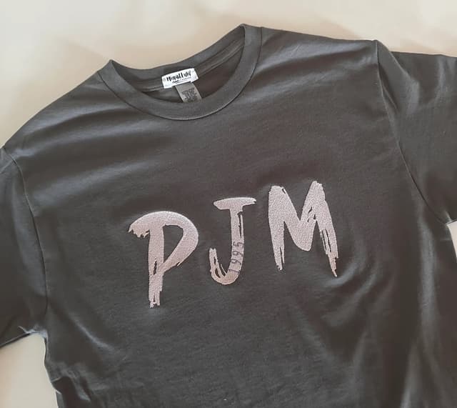 'PJM - Park Jimin' oversize sweatshirt/t-shirt — photo 5